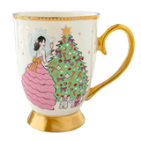 A Sparkling Christmas Mug  - Ivory