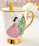 A Sparkling Christmas Mug  - Ivory