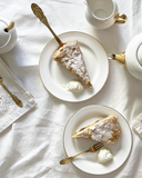 Side Plate Ivory Set of 2