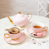 Teacup & Saucer Blush