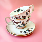 Papillon Teacup & Saucer