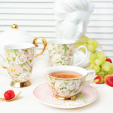 Teacup & Saucer Peony Garden