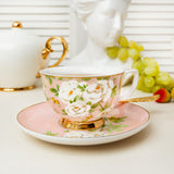 Teacup & Saucer Peony Garden