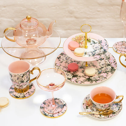 Teacup & Saucer Belle de Fleur