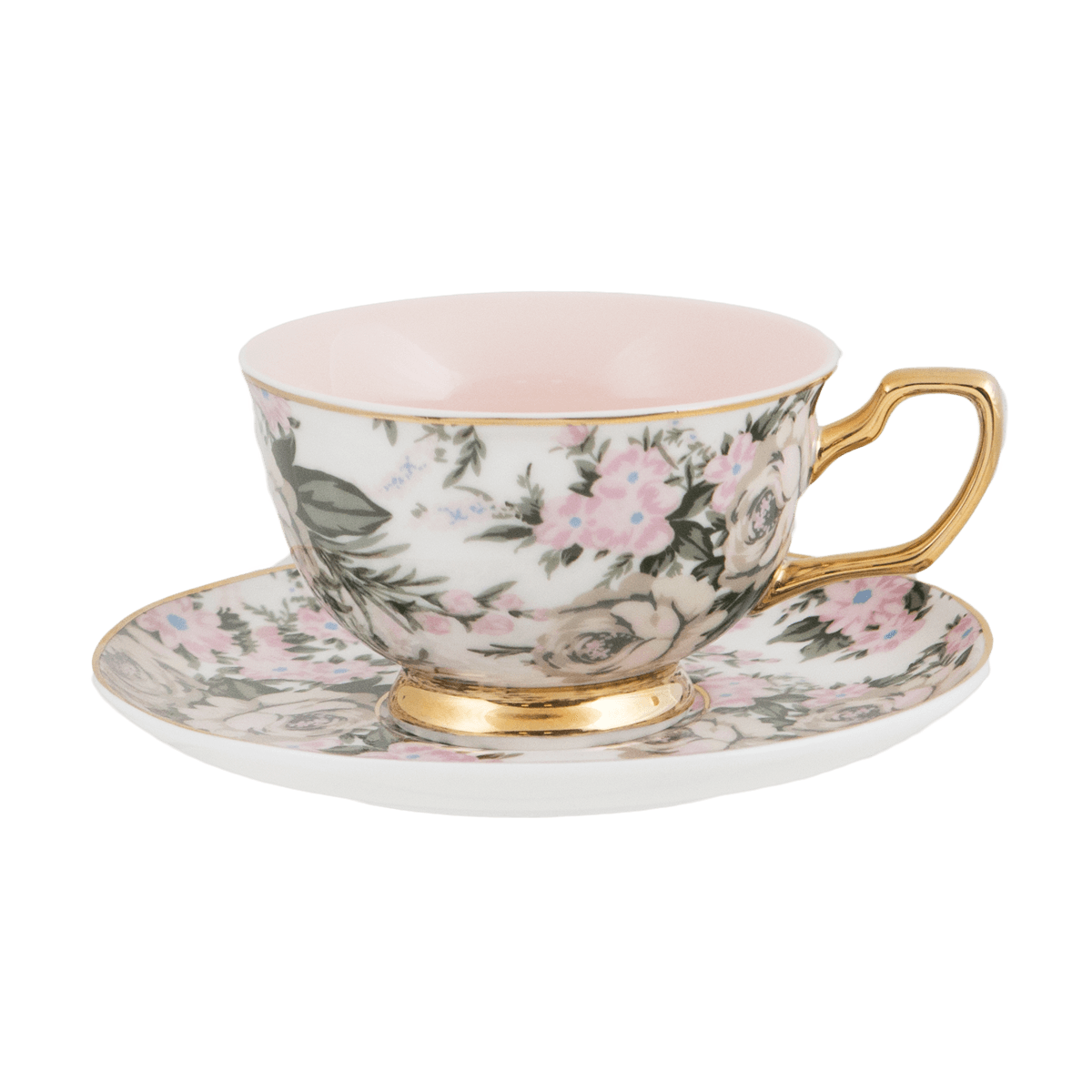 Teacup & Saucer Belle de Fleur