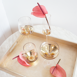 Wine Glass Estelle Gold Set of 2