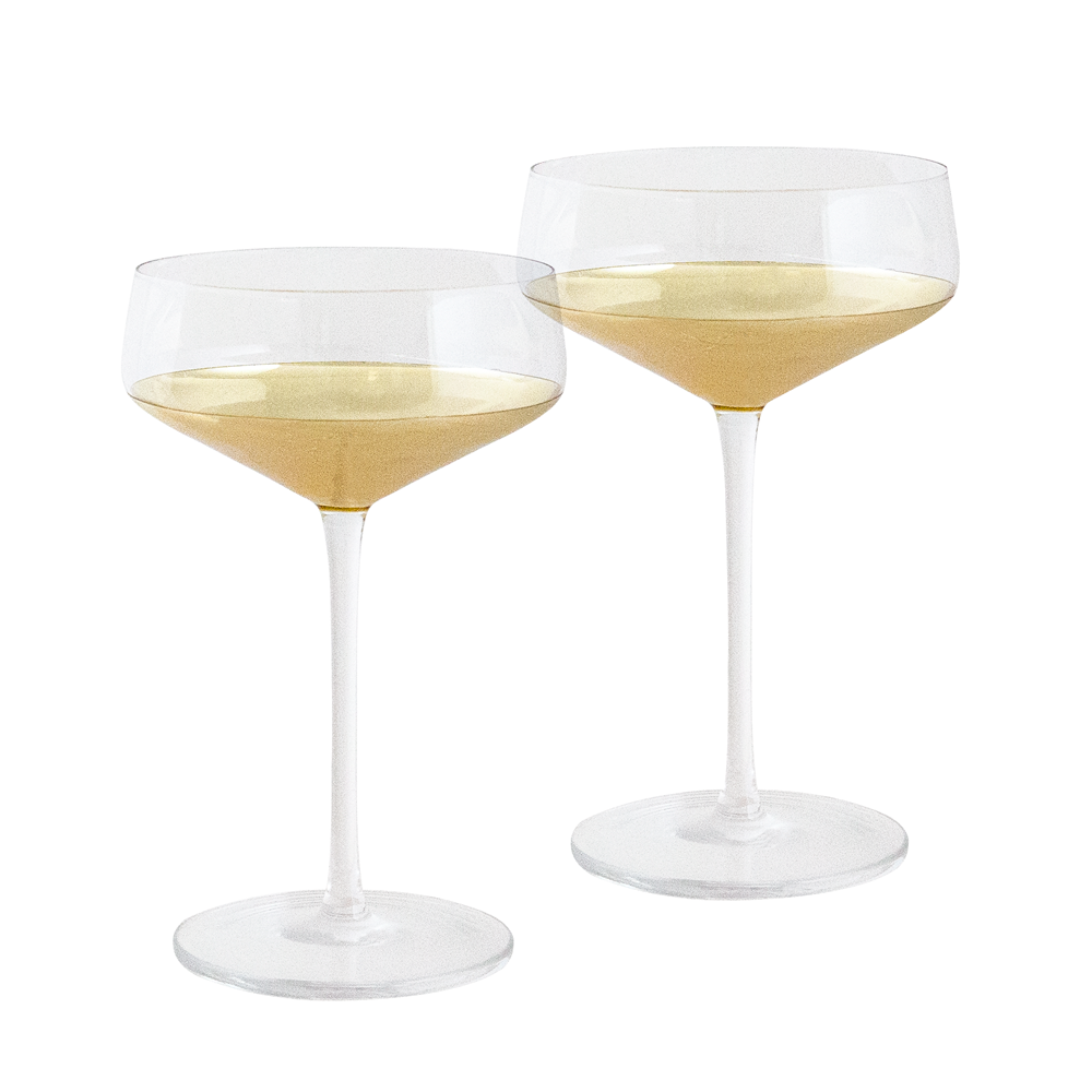 Coupe Estelle Gold Set of 2