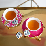 Teacup & Saucer Fuchsia